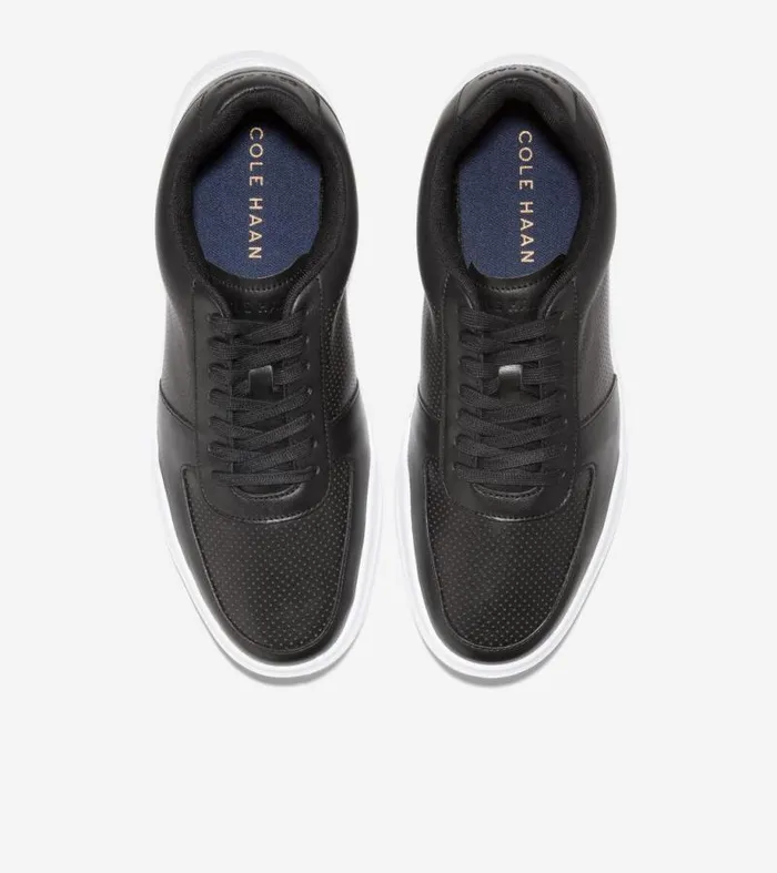 Men Sneakers Cole Haan Grand Crosscourt Modern Tennis Sneakers Black