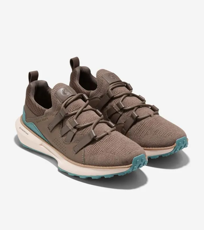 Men Sneakers Cole Haan GrandMtion II Stitchlite Sneakers Truffle Brown Stitchlitetradeirish Coffeetrellisivory