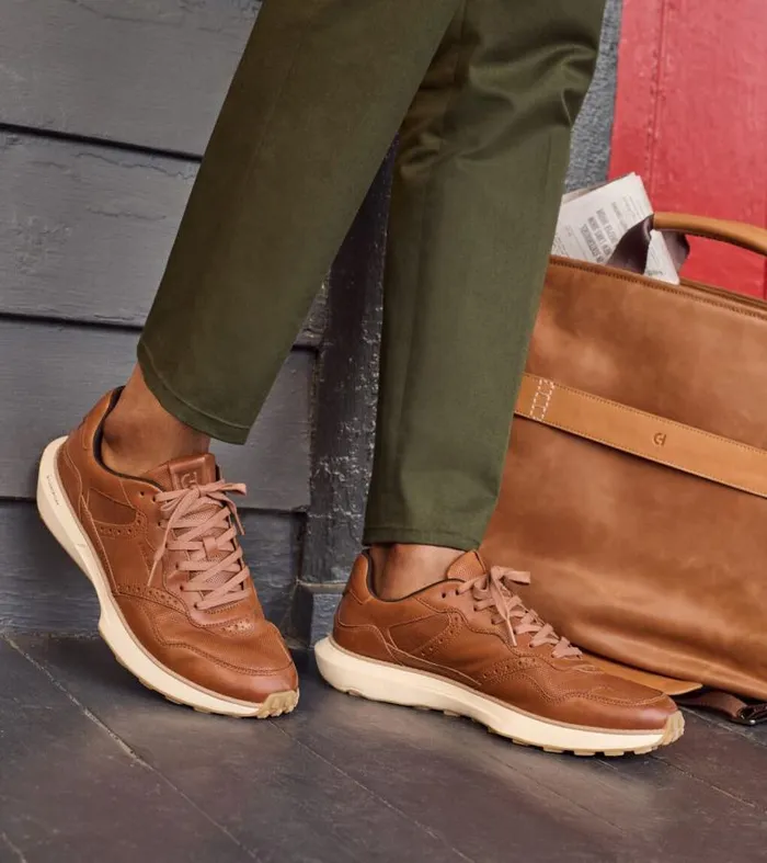 Men Sneakers Cole Haan GrandPr Ashland Sneakers British Tanivory
