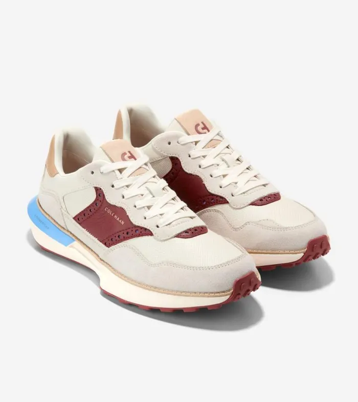 Men Sneakers Cole Haan GrandPr Ashland Sneakers Ivorysesamesyrahmarine
