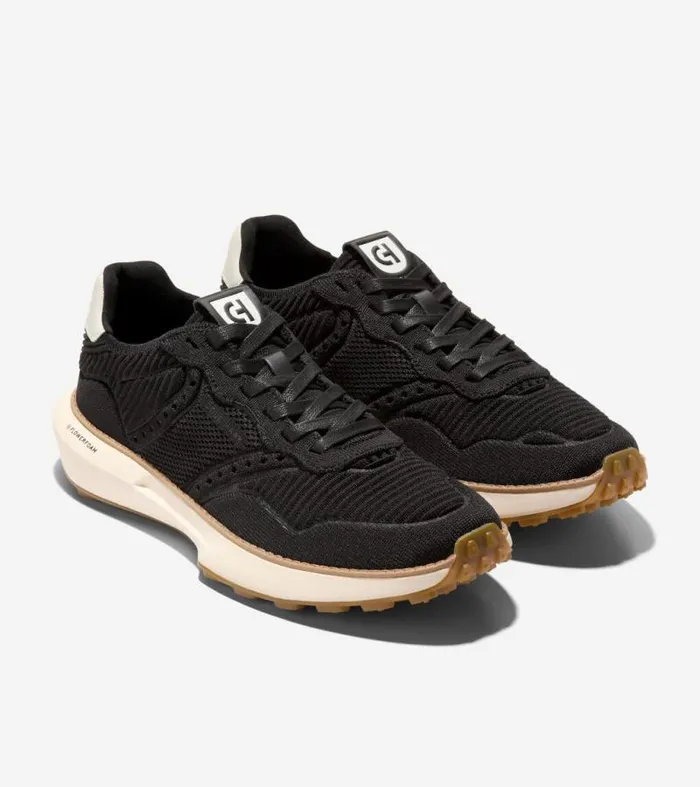 Men Sneakers Cole Haan GrandPr Ashland Stitchlite Sneakers Black Stitchlitetradetornadoivory