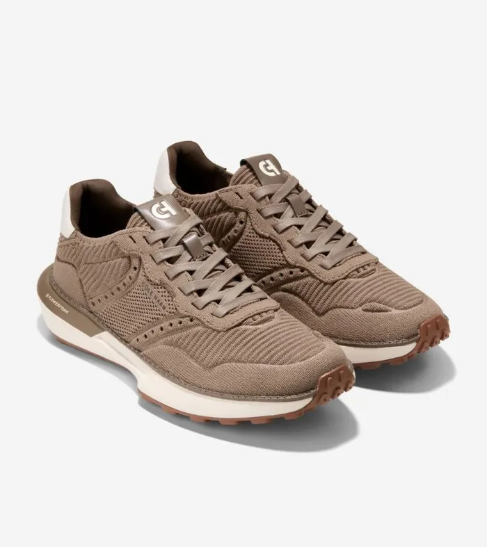 Men Sneakers Cole Haan GrandPr Ashland Stitchlite Sneakers Irish Coffeetruffleivory