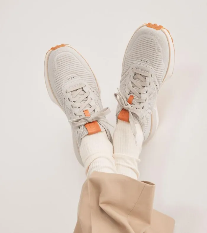 Men Sneakers Cole Haan GrandPr Ashland Stitchlite Sneakers Silver Lining Stitchlitetradenatural Tanivory