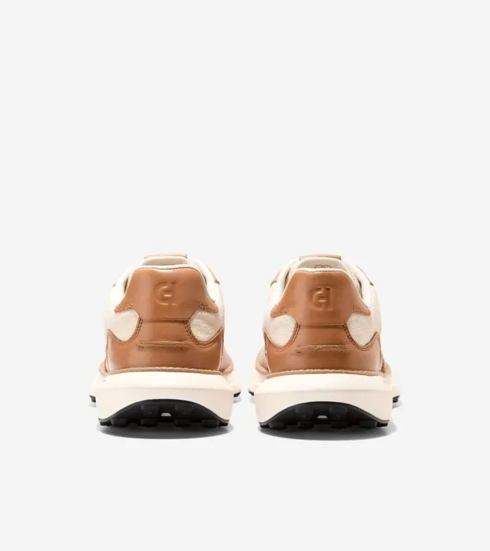 Men Sneakers Cole Haan GrandPr Ashland TXT Sneakers Pecan Brownnatural Hemp Canvasivory