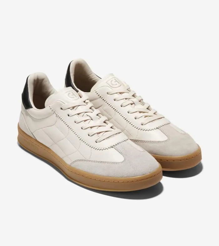 Men Sneakers Cole Haan GrandPr Breakaway Sneakers Ivorysilver Lininggum