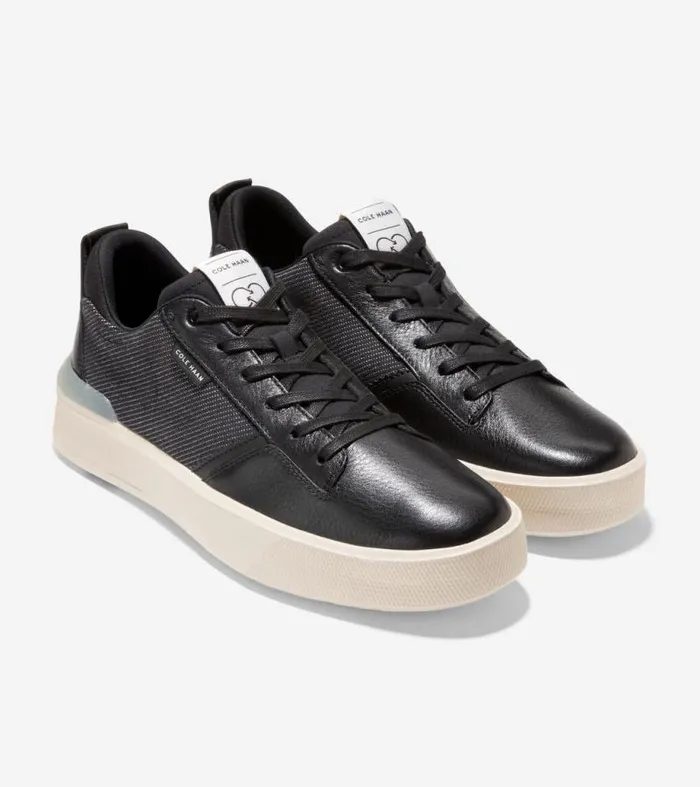Men Sneakers Cole Haan GrandPr Crew Sneakers Blackivory