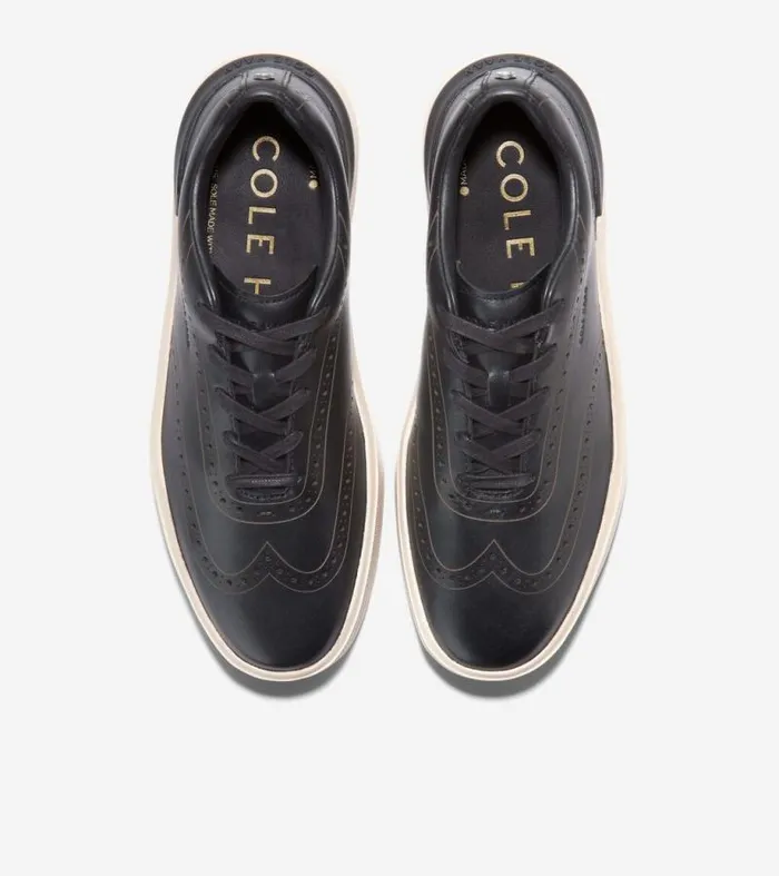 Men Sneakers Cole Haan GrandPr Crew Wingtip Sneakers Blackbirch