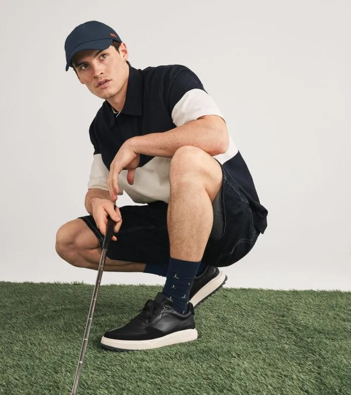 Men Sneakers Cole Haan GrandPr Crossover Golf Shoes Blackivory
