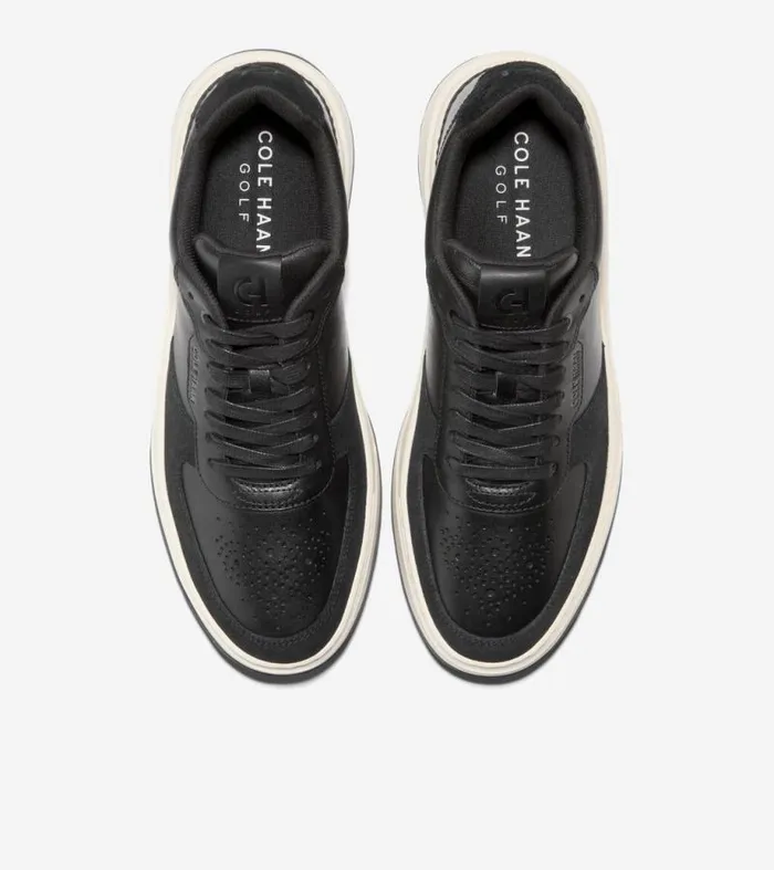 Men Sneakers Cole Haan GrandPr Crossover Golf Shoes Blackivory