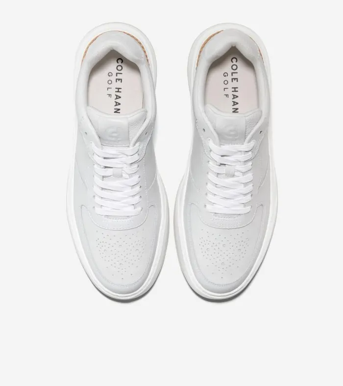 Men Sneakers Cole Haan GrandPr Crossover Golf Shoes Optic White