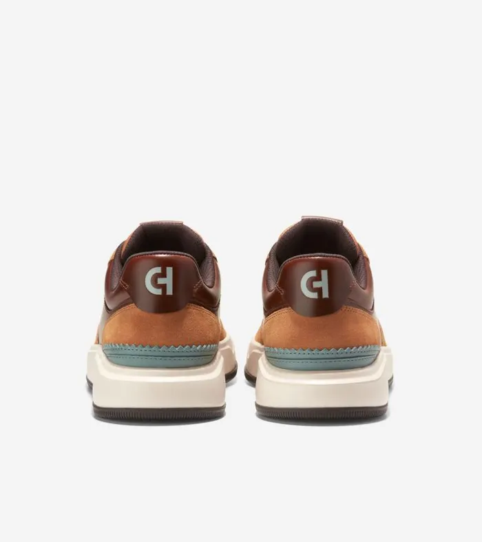 Men Sneakers Cole Haan GrandPr Crossover Sneakers Acorn Browntrellisivory