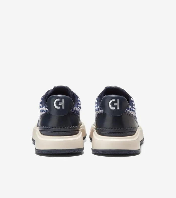 Men Sneakers Cole Haan GrandPr Crossover Sneakers Navy Blazerginghamivory