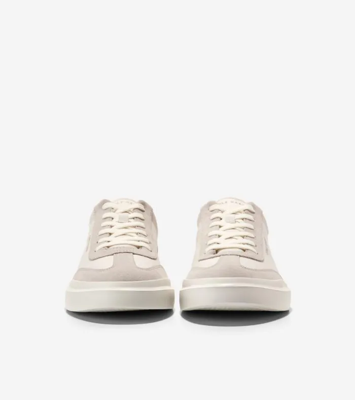 Men Sneakers Cole Haan GrandPr Rally Canvas TToe Sneakers Ivorysilver