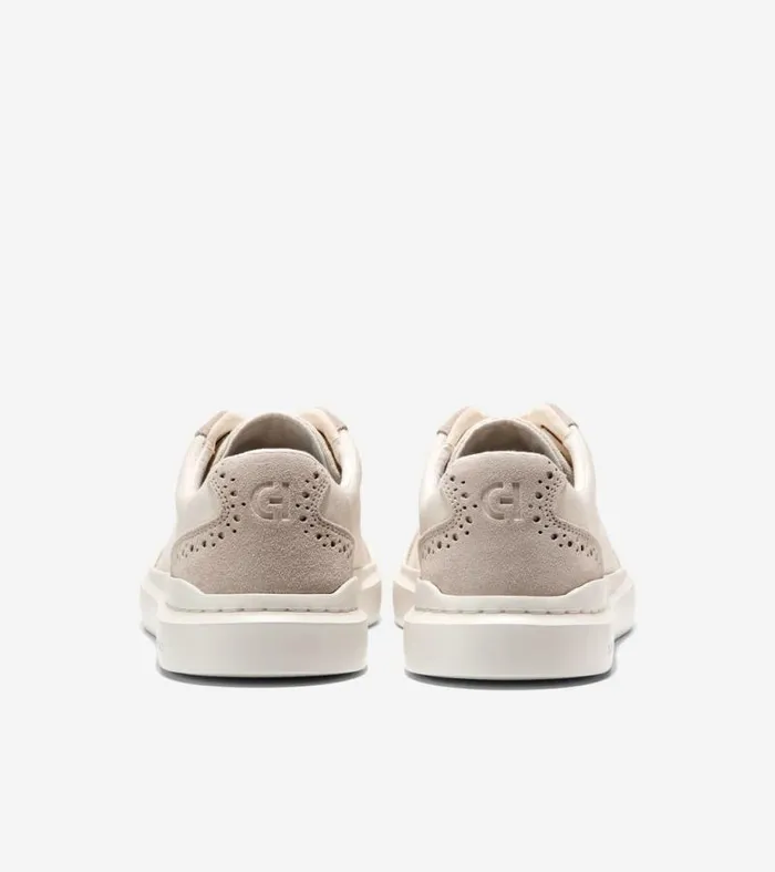 Men Sneakers Cole Haan GrandPr Rally Canvas TToe Sneakers Ivorysilver