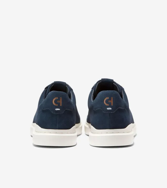 Men Sneakers Cole Haan GrandPr Rally Cap Toe Sneakers Navy Inkivory