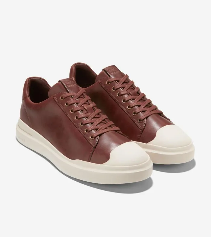 Men Sneakers Cole Haan GrandPr Rally Cap Toe Sneakers Scotchbirch