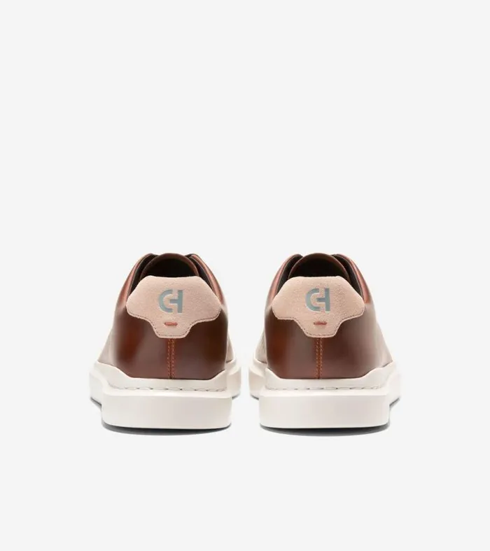 Men Sneakers Cole Haan GrandPr Rally Laser Cut Sneakers Acornsesameivory