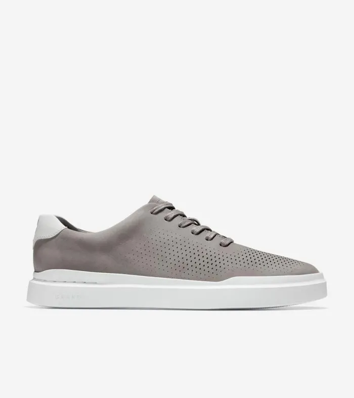 Men Sneakers Cole Haan GrandPr Rally Laser Cut Sneakers Ironstoneoptic White