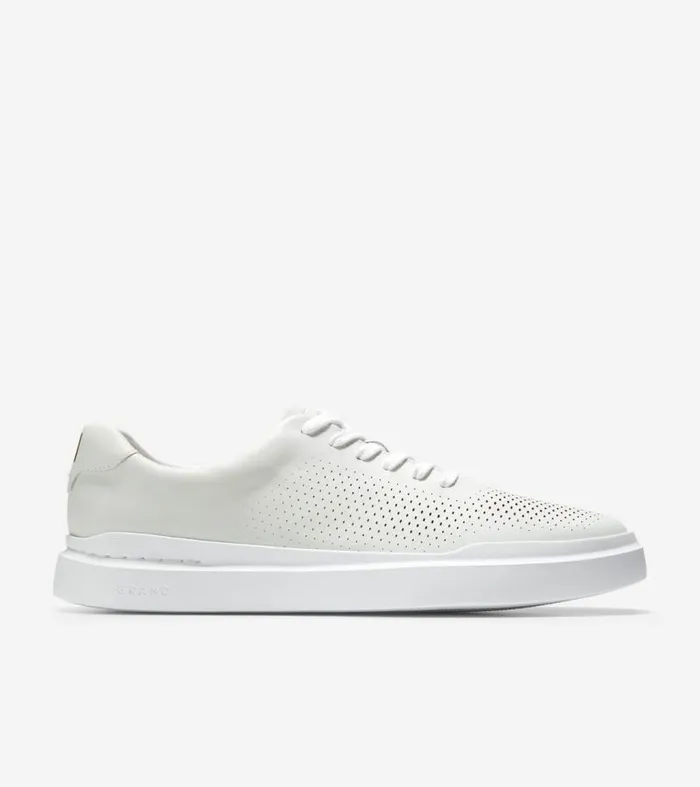 Men Sneakers Cole Haan GrandPr Rally Laser Cut Sneakers White