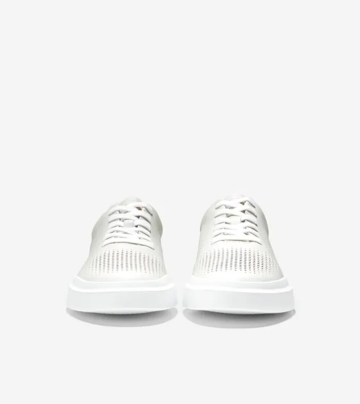 Men Sneakers Cole Haan GrandPr Rally Laser Cut Sneakers White
