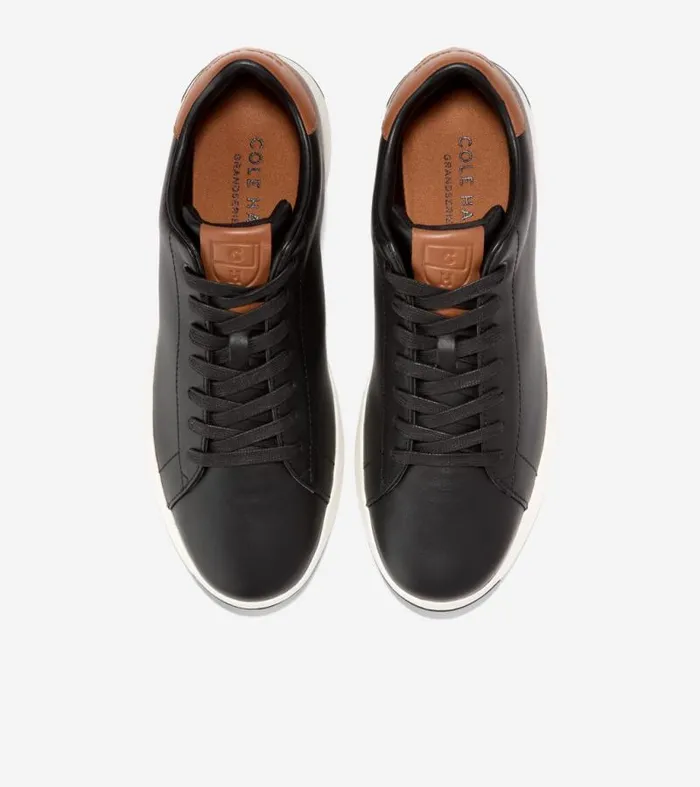 Men Sneakers Cole Haan GrandPr Tennis Sneakers Blackbritish Tan