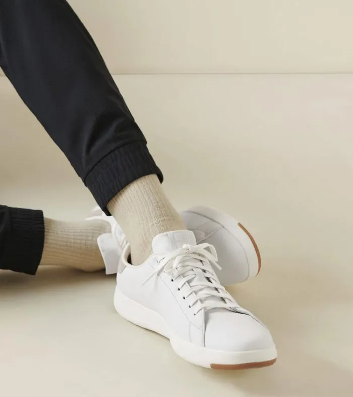 Men Sneakers Cole Haan GrandPr Tennis Sneakers White