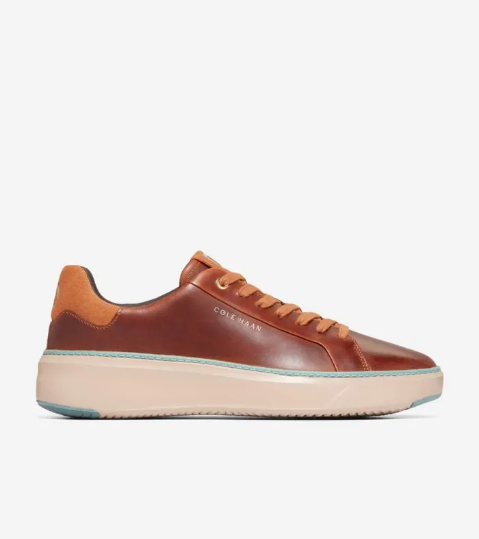 Men Sneakers Cole Haan GrandPr Topspin Sneakers Acorntrellissesame