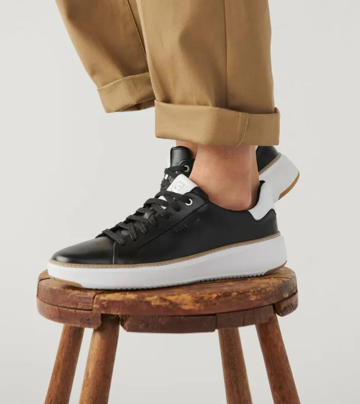 Men Sneakers Cole Haan GrandPr Topspin Sneakers Black