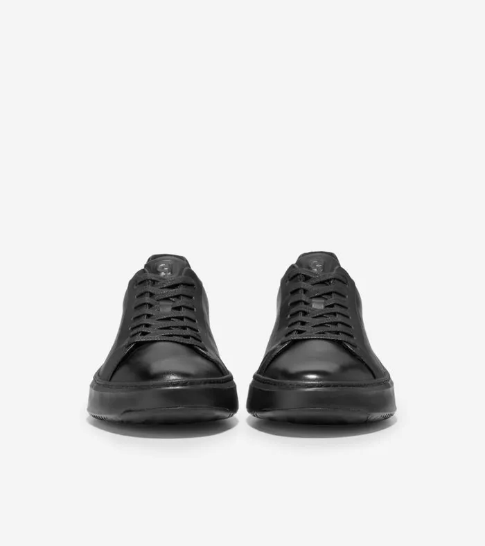 Men Sneakers Cole Haan GrandPr Topspin Sneakers Black Leatherblack