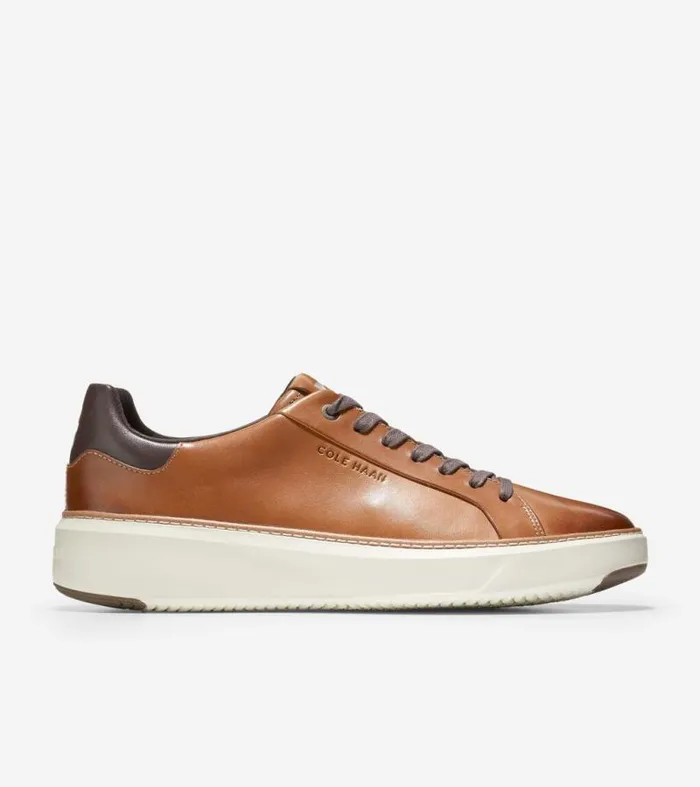 Men Sneakers Cole Haan GrandPr Topspin Sneakers British Tan