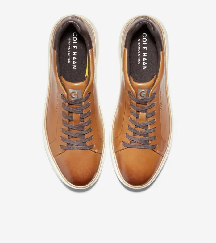 Men Sneakers Cole Haan GrandPr Topspin Sneakers British Tan
