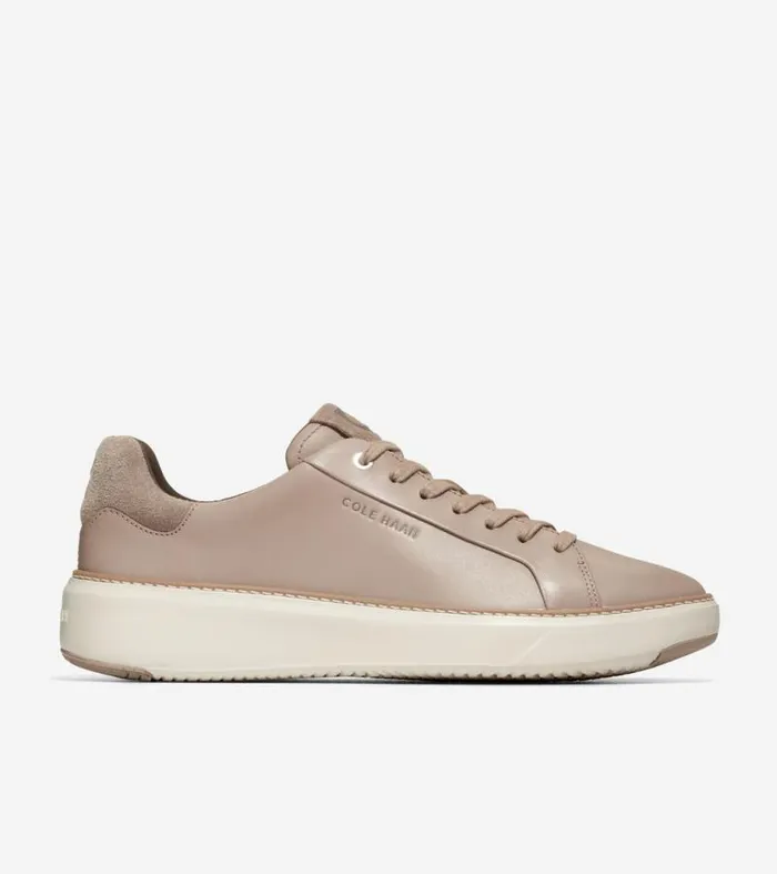 Men Sneakers Cole Haan GrandPr Topspin Sneakers Dunetruffle Brownivory