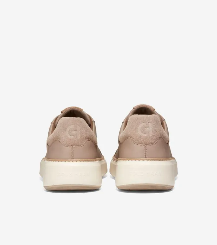 Men Sneakers Cole Haan GrandPr Topspin Sneakers Dunetruffle Brownivory
