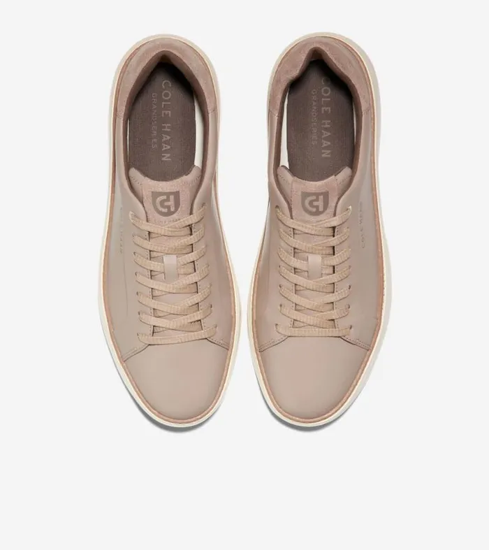 Men Sneakers Cole Haan GrandPr Topspin Sneakers Dunetruffle Brownivory