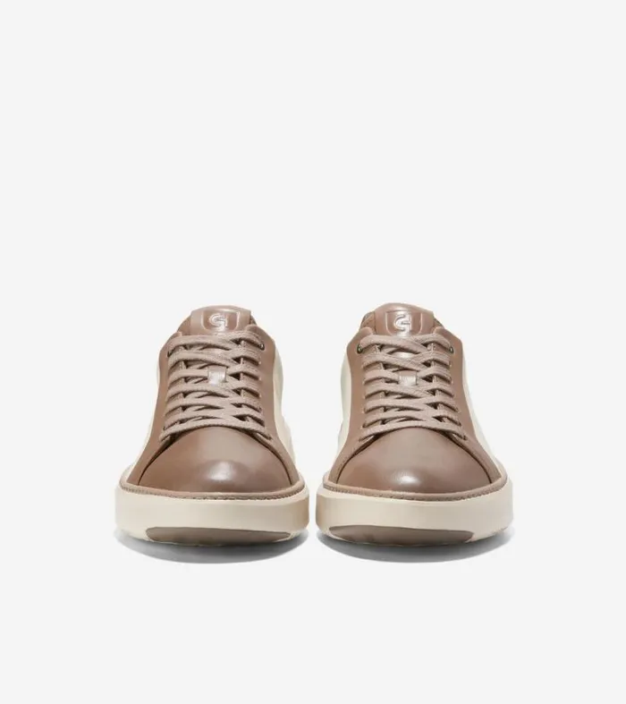 Men Sneakers Cole Haan GrandPr Topspin Sneakers Ivoryirish Coffeebirch