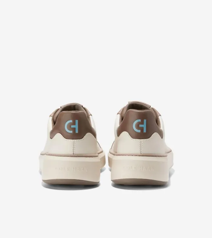 Men Sneakers Cole Haan GrandPr Topspin Sneakers Ivoryirish Coffeebirch