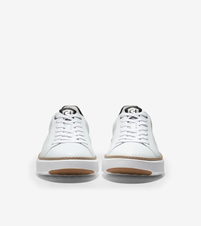 Men Sneakers Cole Haan GrandPr Topspin Sneakers Optic Whiteblack