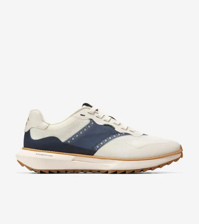 Men Sneakers Cole Haan GrandPr WaterResistant Ashland Golf Sneakers Ivorynavy Blazer Blue Men Sneakers Cole Haan GrandPr WaterResistant Ashland Golf Sneakers Ivorynavy Blazer Blue