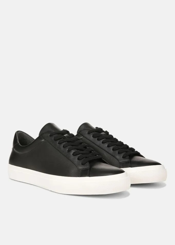 Men Sneakers Vince Fulton Leather Sneaker Black