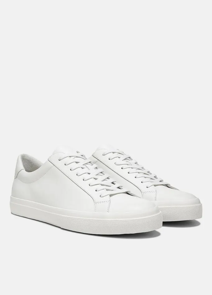 Men Sneakers Vince Fulton Leather Sneaker White