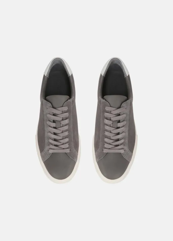 Men Sneakers Vince Fulton Suede Sneaker Smoke Grey
