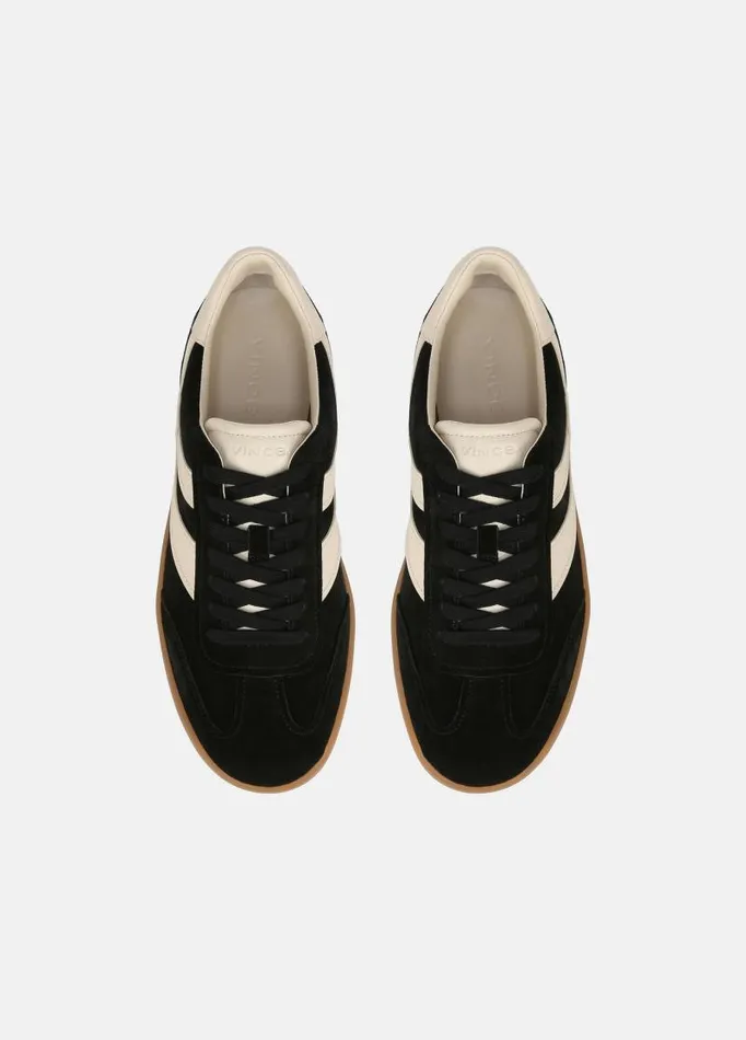 Men Sneakers Vince Oasis Leather Sneaker Black