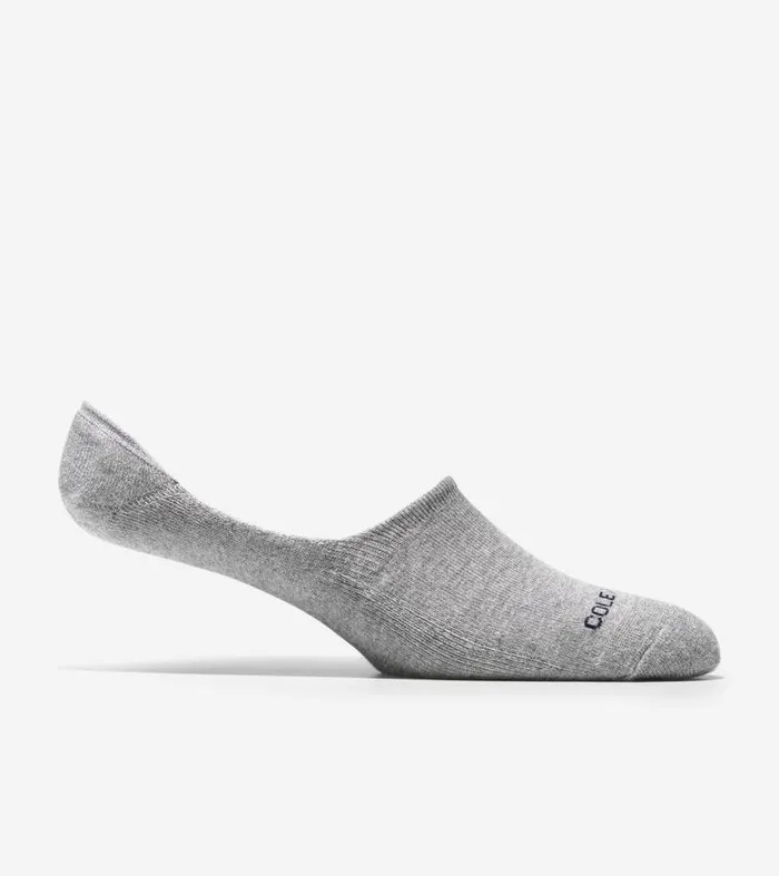 Men Socks Cole Haan Casual Cushion Sock Liner 2 Pack Whitegrey Heather