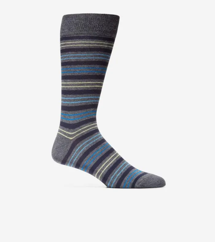 Men Socks Cole Haan Golf Gift Box Navy Blue Assorted