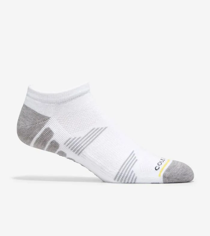 Men Socks Cole Haan ZERGRAND Performance NoShow Socks White