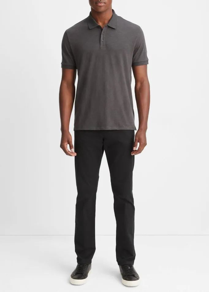 Men TShirts and Polos Vince Classic Slub Polo Shirt Sphere