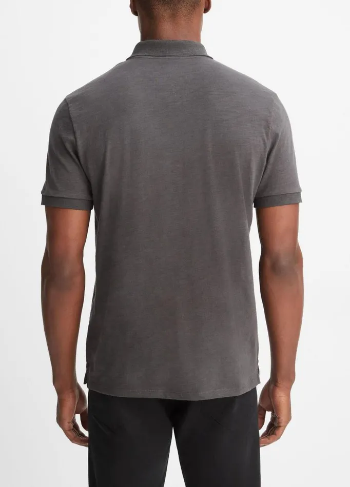 Men TShirts and Polos Vince Classic Slub Polo Shirt Sphere