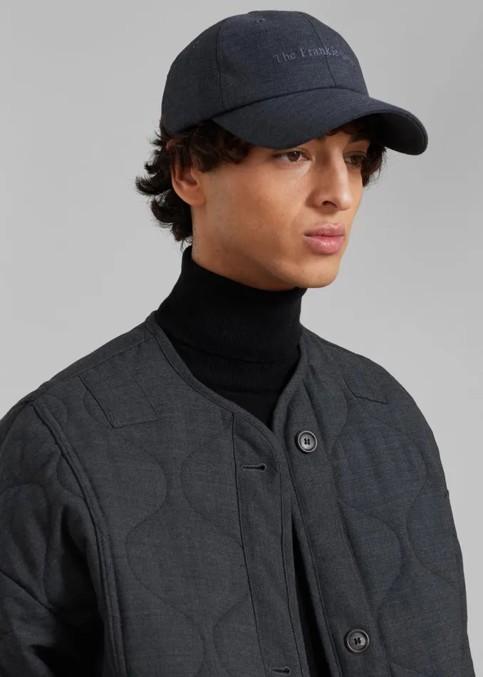 Men The Frankie Shop Accessories Frankie Baseball Cap Charcoal
