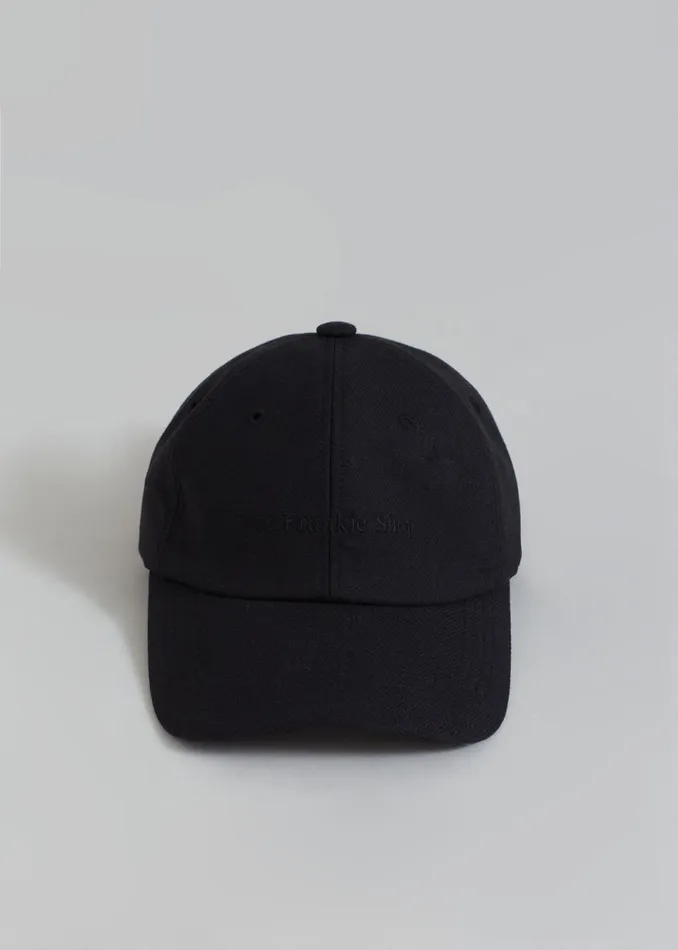 Men The Frankie Shop Accessories Frankie Baseball Cap Noir