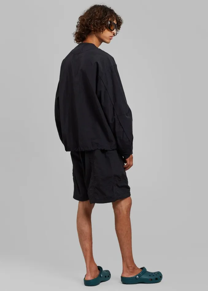 Men The Frankie Shop Bottoms Arel Buckle Shorts Black